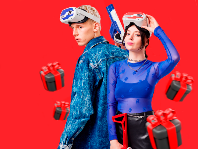 Игра в VR со скидкой 50% только в Warpoint в ТЦ Ривьера